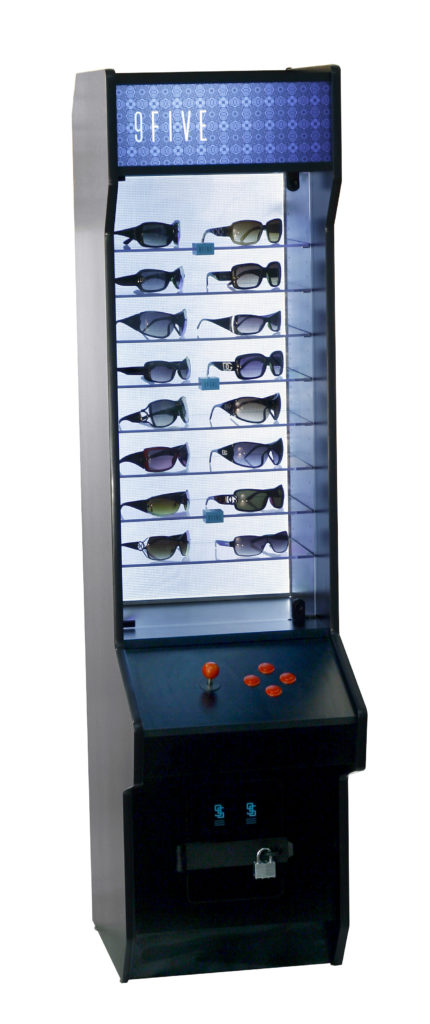 9FIVE FLOOR CASE point of purchase displays