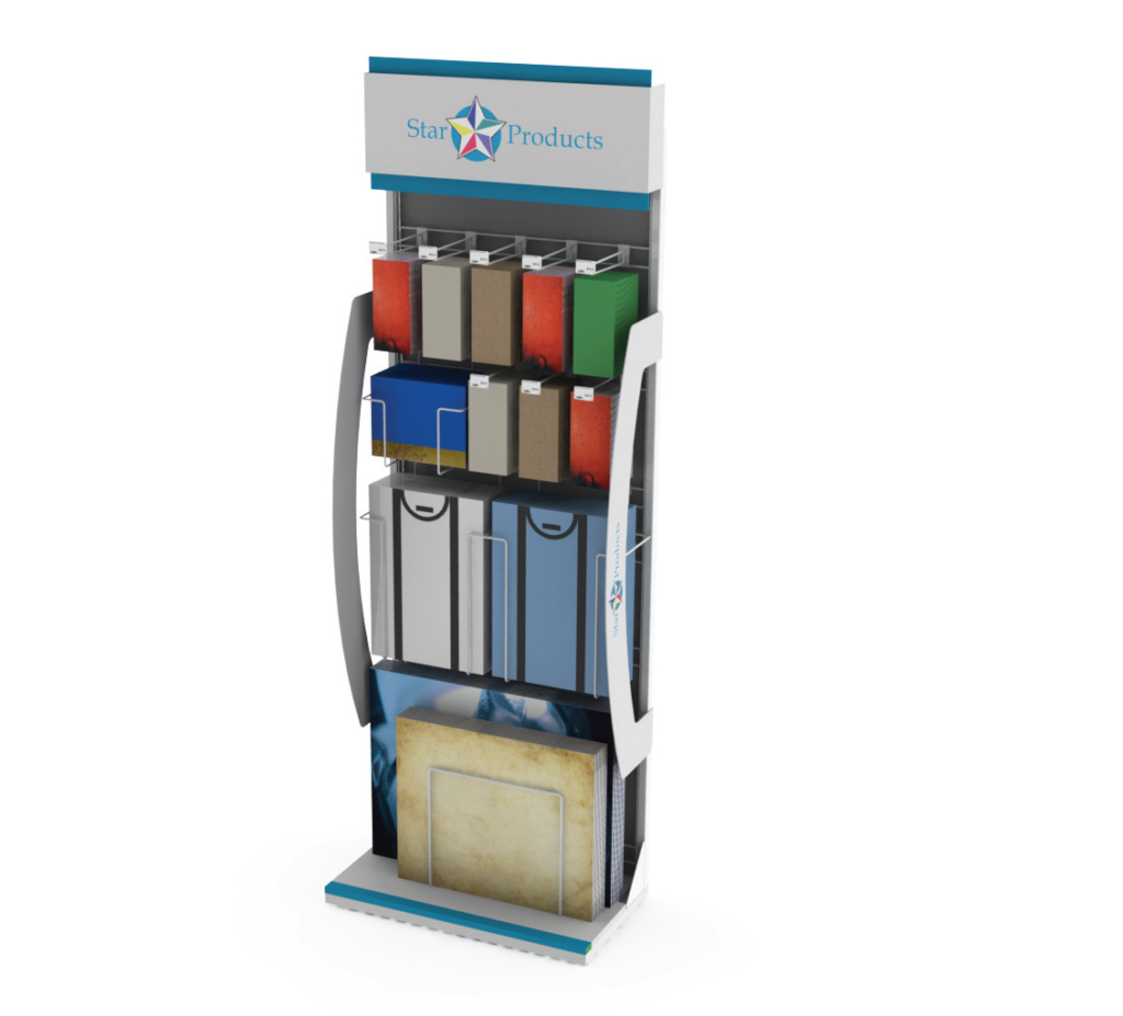 GIRT STAND POP DISPLAY FOR WINE BAGS