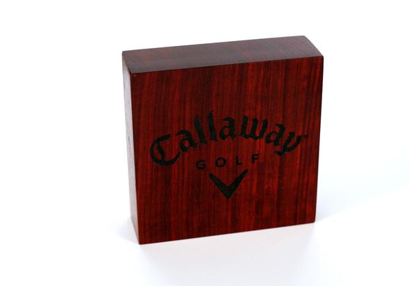 Callaway Golf Wood Logo Blocks