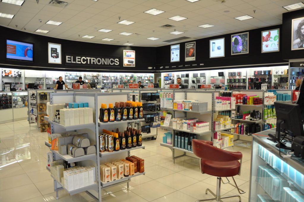 Electronic store Retail display manufacturers
