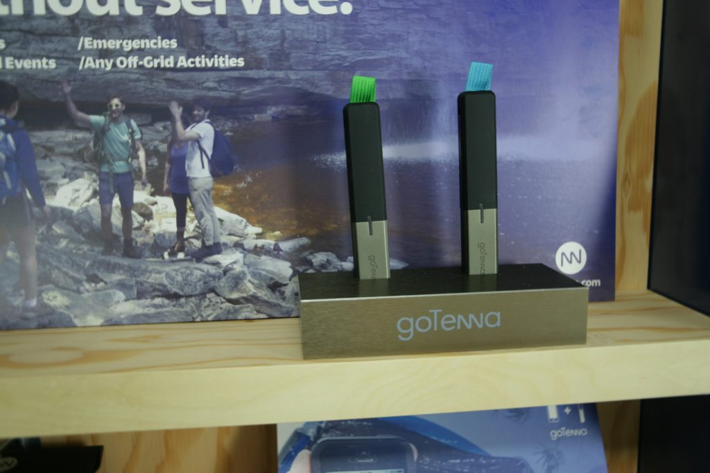 Gotenna REI end cap glorifier with security tethers