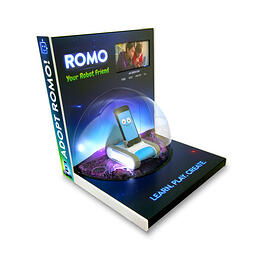 ROMO TOY ROBOT TABLE TOP DISPLAY