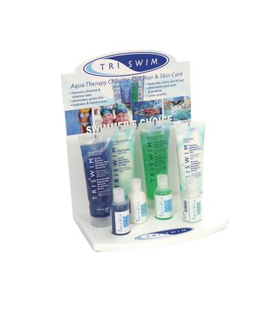TriSwim Hair And Skin Care Acrylic POP Display